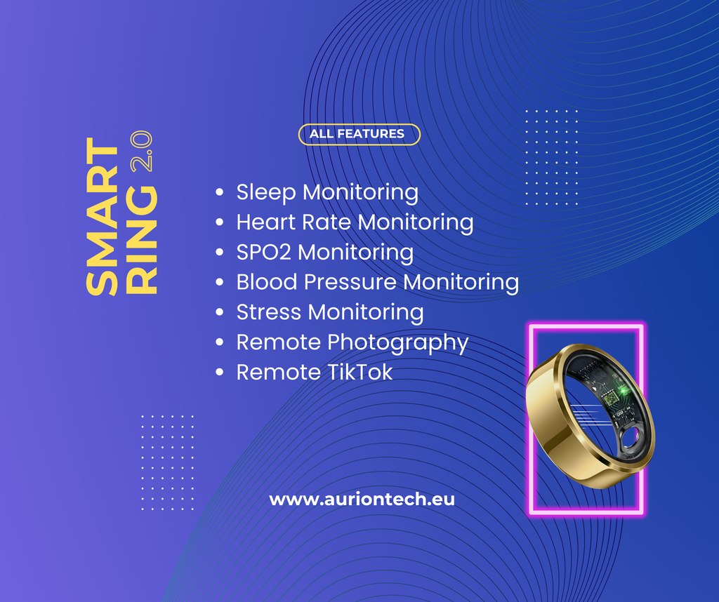 Smart Ring Remote Control – Hands Free Photos & TikTok Creator Gadget